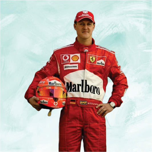 Michael Schumacher 2004 Ferrari Embroidery f1 suit