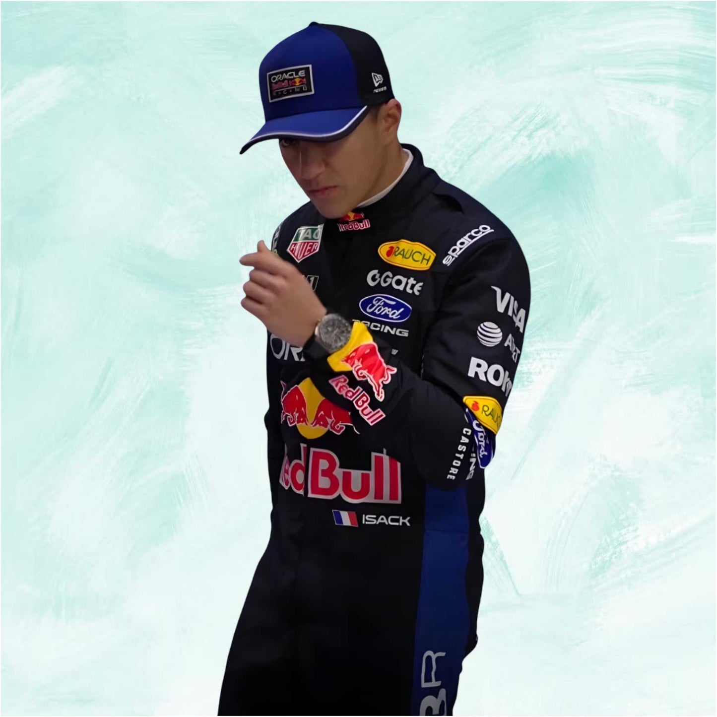 NEW 2026 Isack Hadjar Red Bull Racing F1 Race Suit Replica