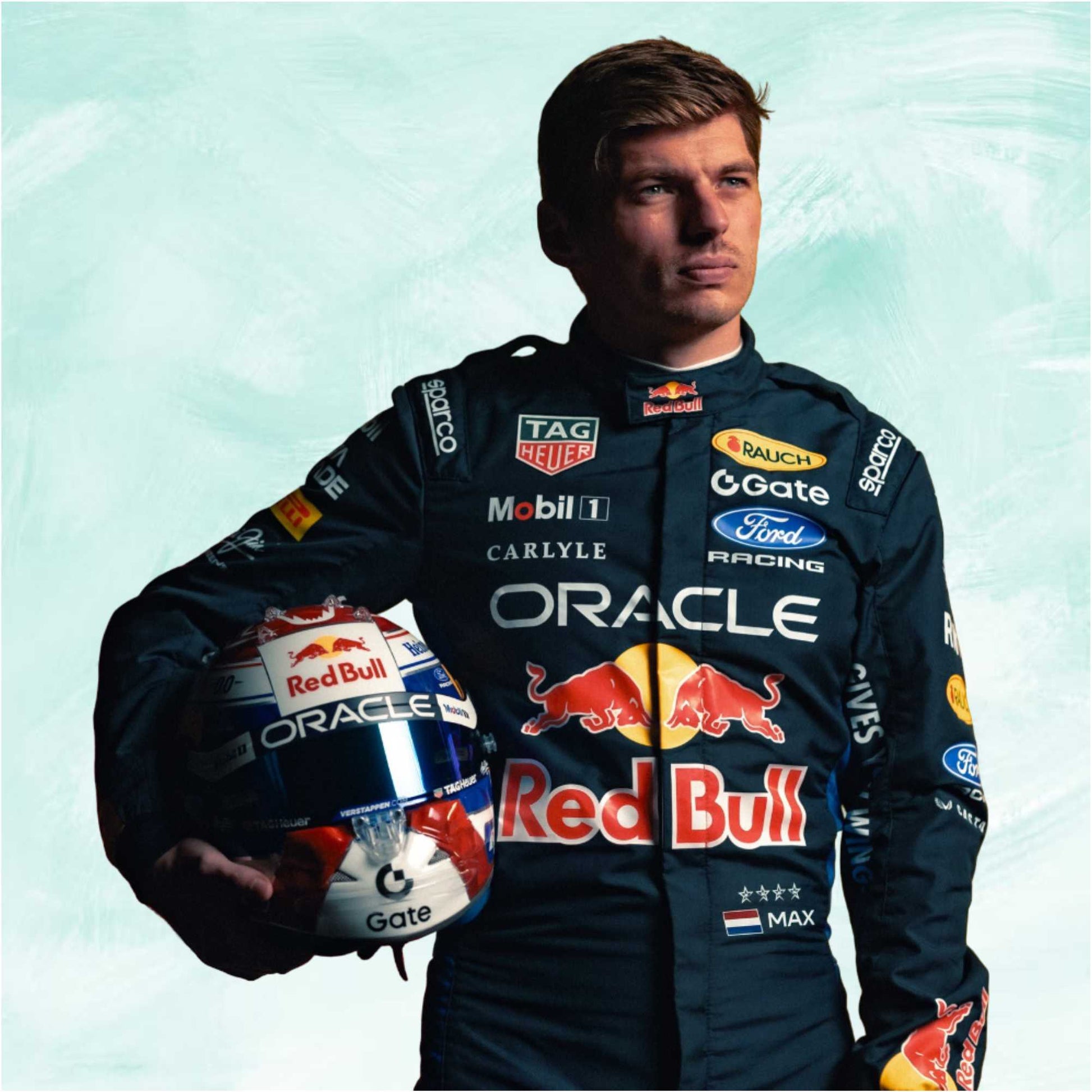 NEW 2026 Max Verstappen Red Bull Racing F1 Race Suit Replica