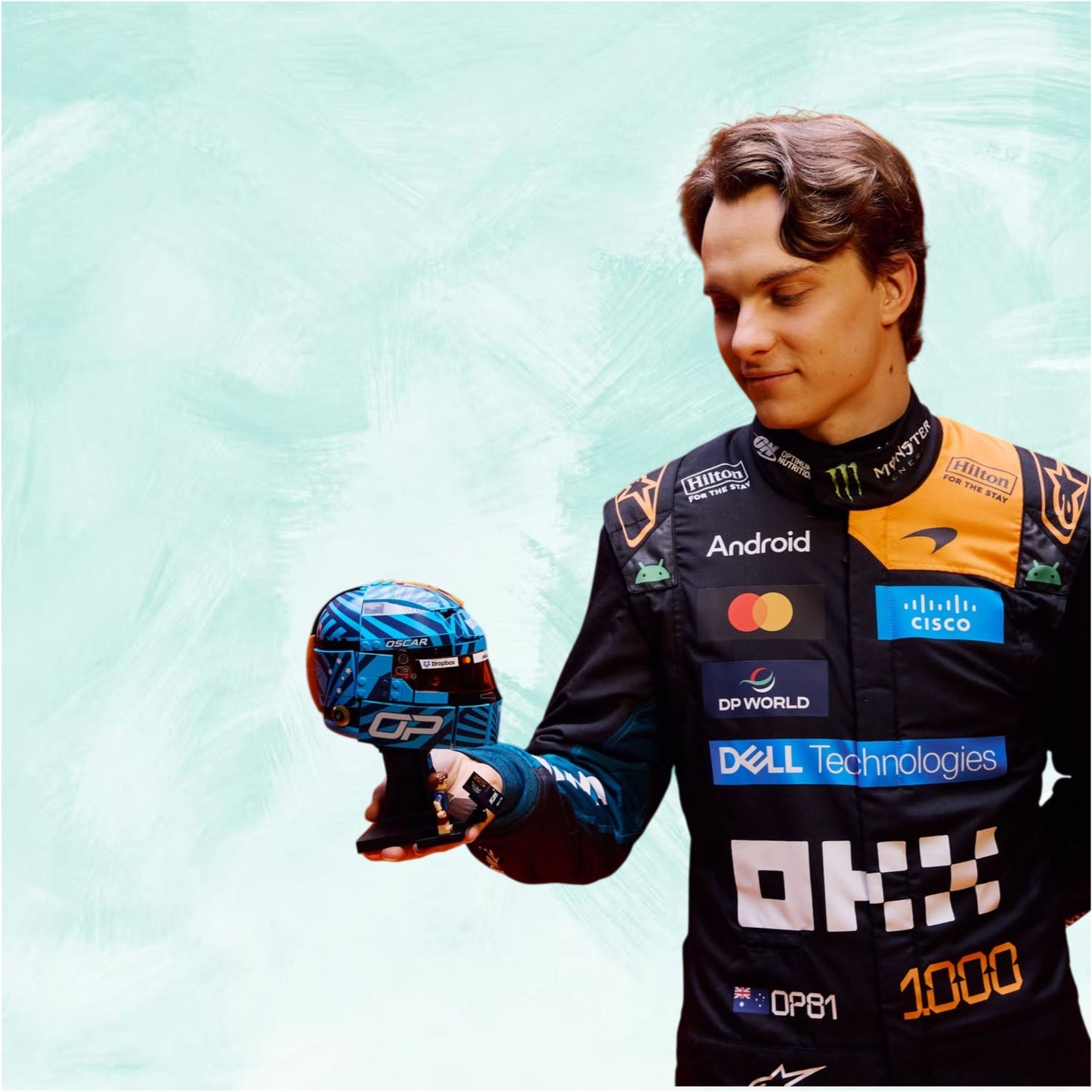 New Oscar Piastri 2026 McLaren 1000th Monaco Grand Prix F1 Racing Suit