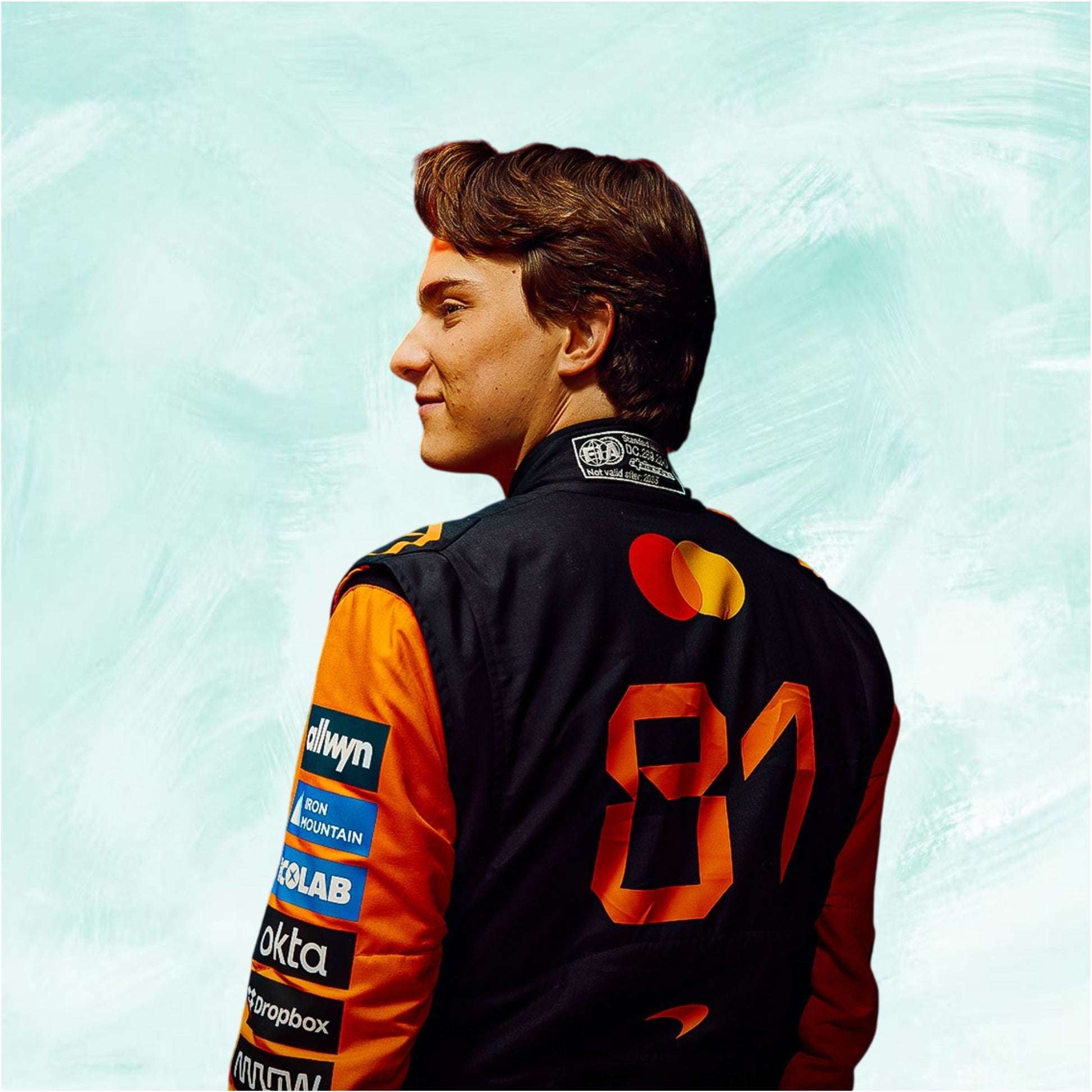 Oscar Piastri 2026 Mclaren F1 Racing Suit
