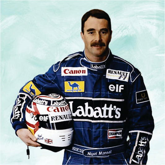 Nigel Mansell 1992 Embroidery f1 race suit