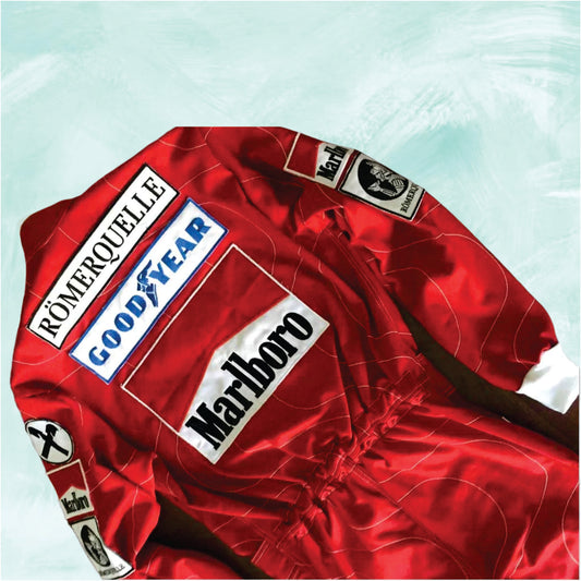 Niki Lauda 1976 Ferrari F1 Embroidered racing suit