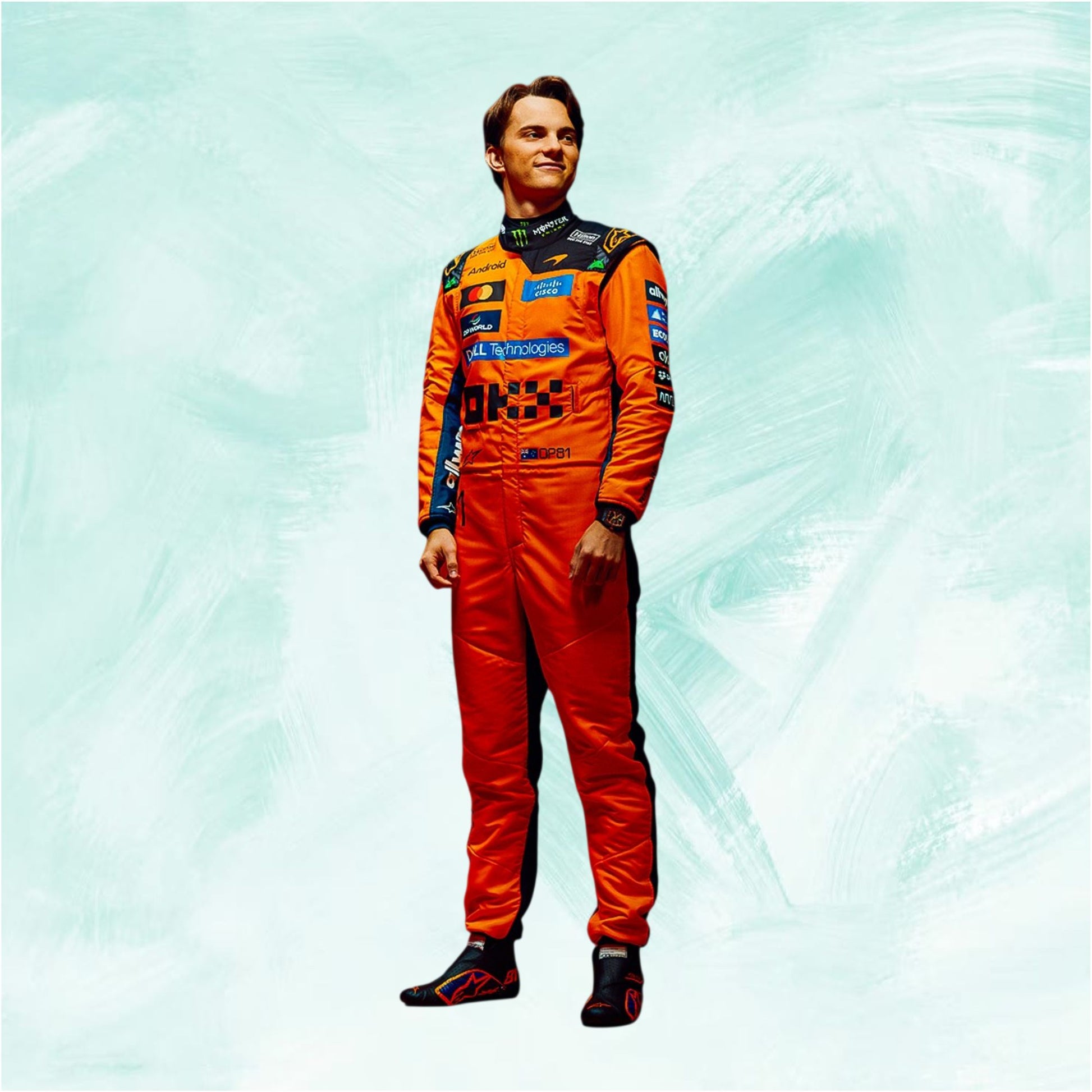 Oscar Piastri 2026 Mclaren F1 Racing Suit