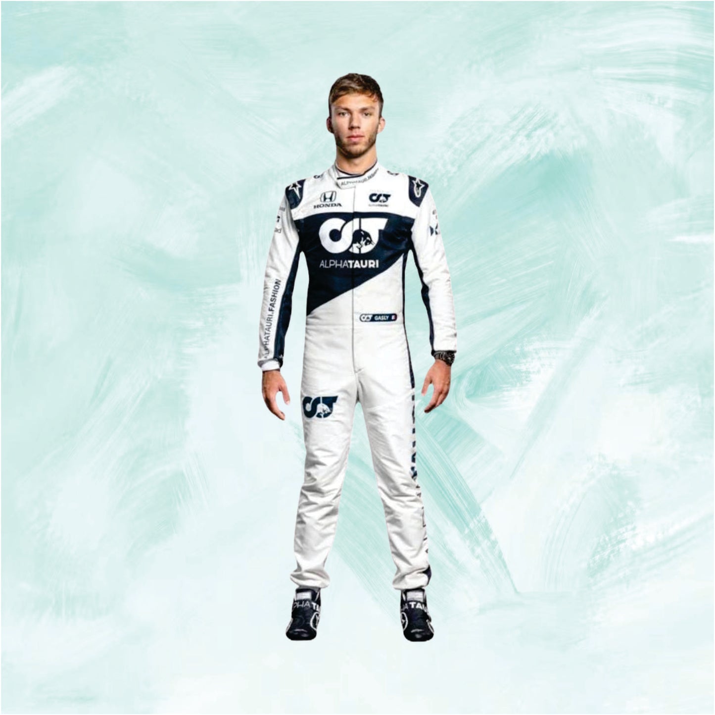 Pierre Gasly 2021 F1 AlphaTauri Racing Suit