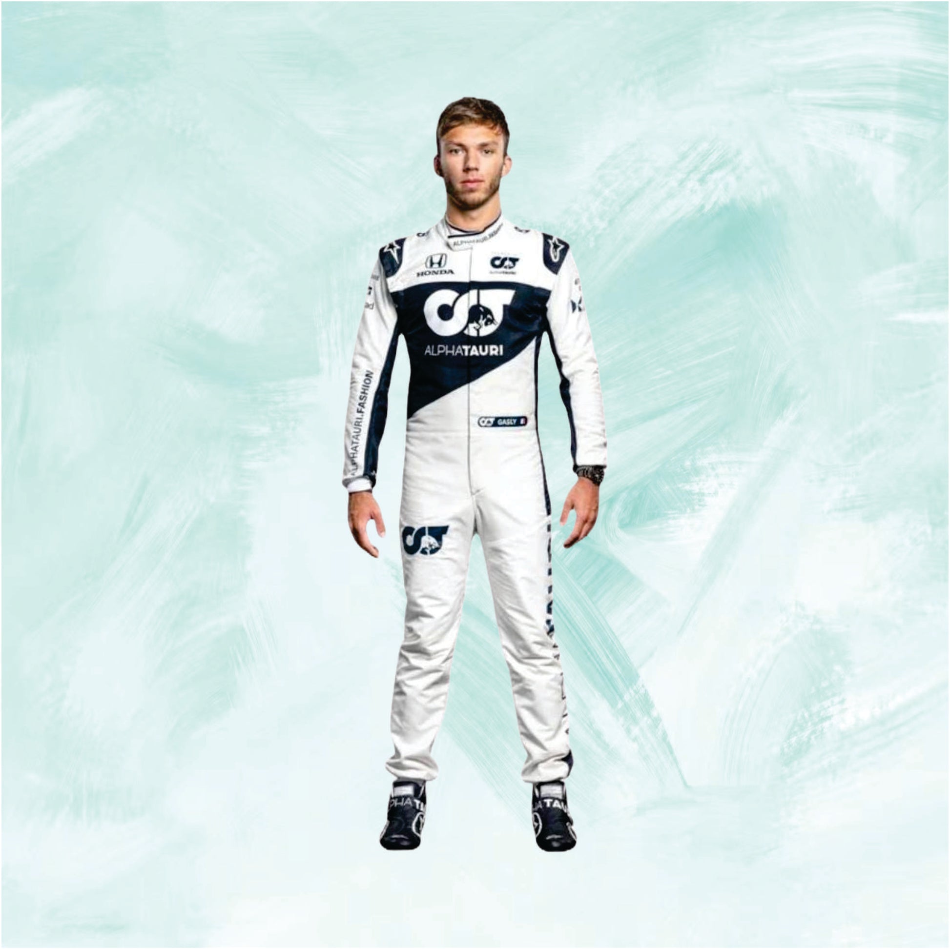 Pierre Gasly 2021 F1 AlphaTauri Racing Suit