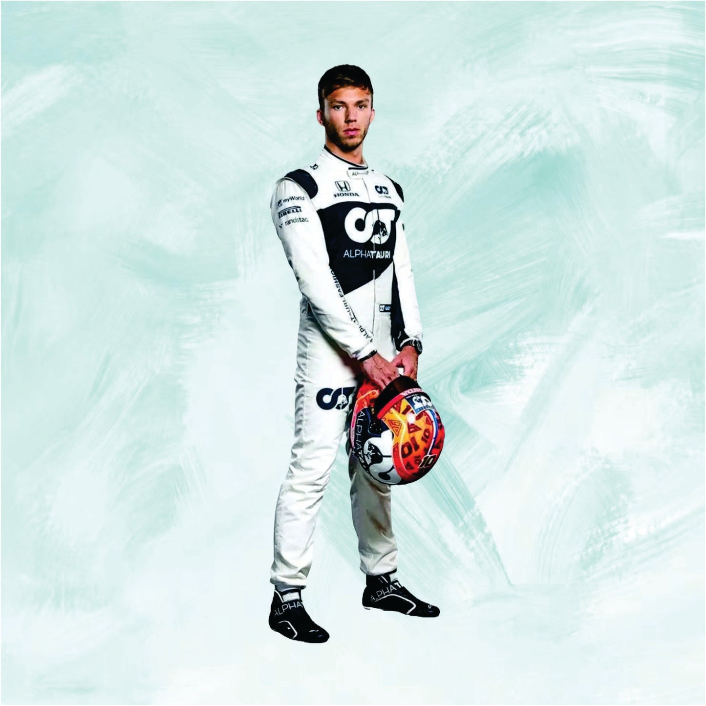 Pierre Gasly 2021 F1 AlphaTauri Racing Suit