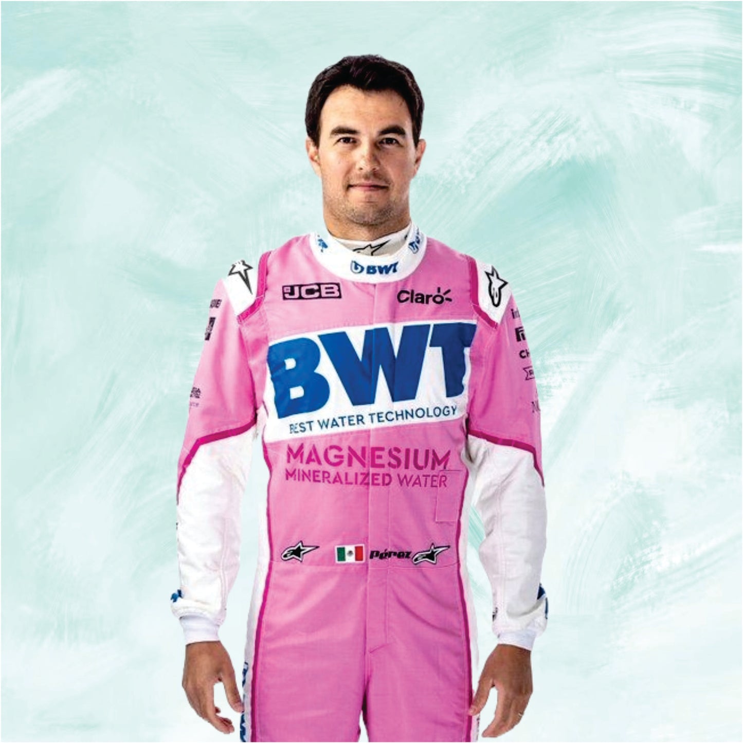 Sergio Perez 2020 Alpine f1 suit