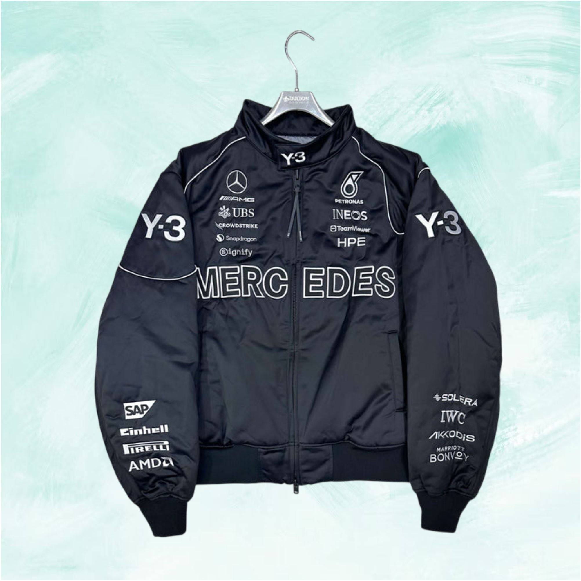 Y-3 x Mercedes AMG Petronas F1 Printed Jacket – Mode Racegear