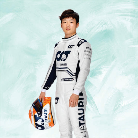 Yuki Tsunoda 2022 Alphatauri f1 suit