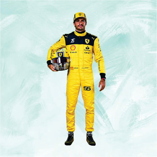 Carlos Sainz 2022 F1 Ferrari's 75th Anniversary Replica Racing Suit