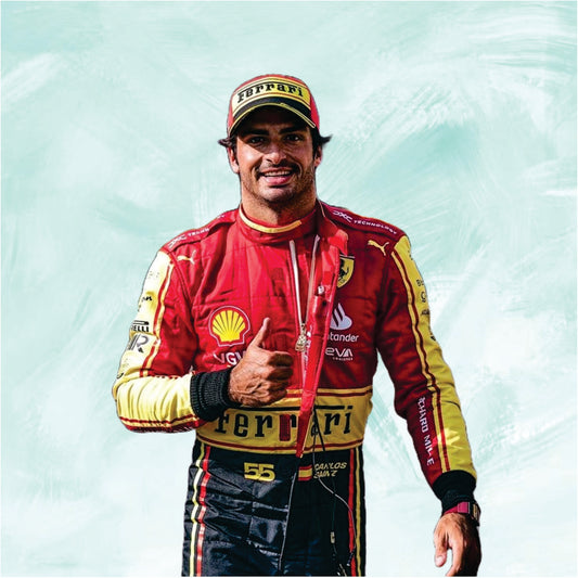 Carlos Sainz 2023 Monza Special Edition F1 Racing Suit Team Ferrari