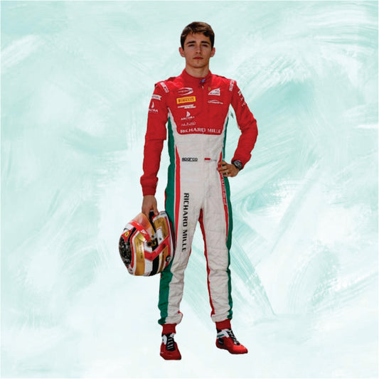 Charles Leclerc 2017 F1 Ferrari Racing Suit