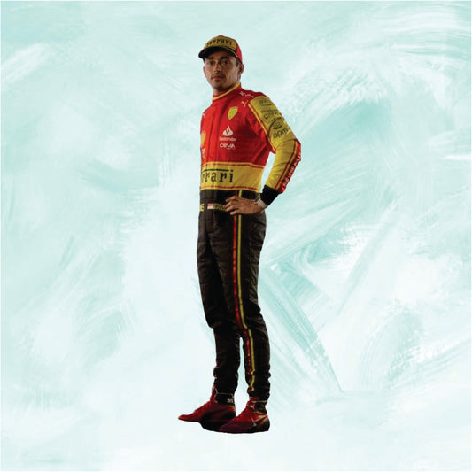 Charles Leclerc 2023 Scuderia Ferrari Race Suit Monza Special Edition
