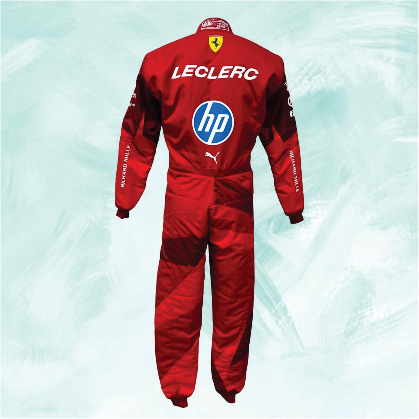 Charles Leclerc 2025 Ferrari HP Las Vegas F1 Race Suit