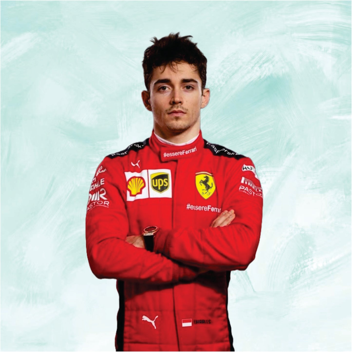 Charles Leclerc 2020 Ferrari F1 Race Suit REPLICA