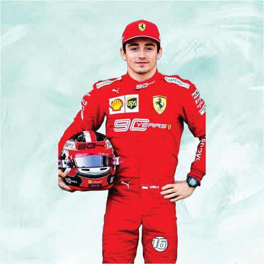 Charles Leclerc 2019 Scuderia Ferrari 90 Years REPLICA Suit