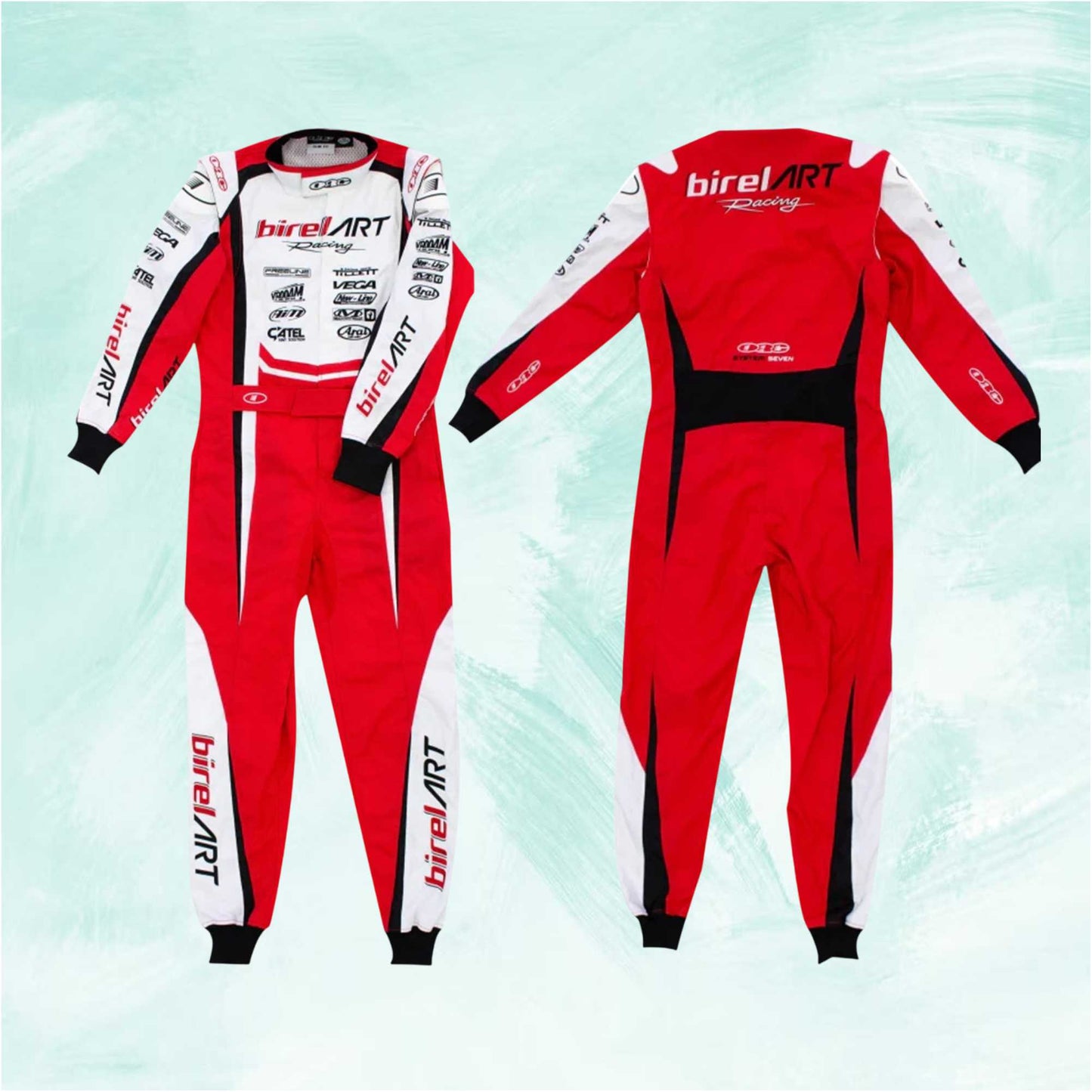 2020 Birel ART Go Kart Replica F1 Racing Suit Printed