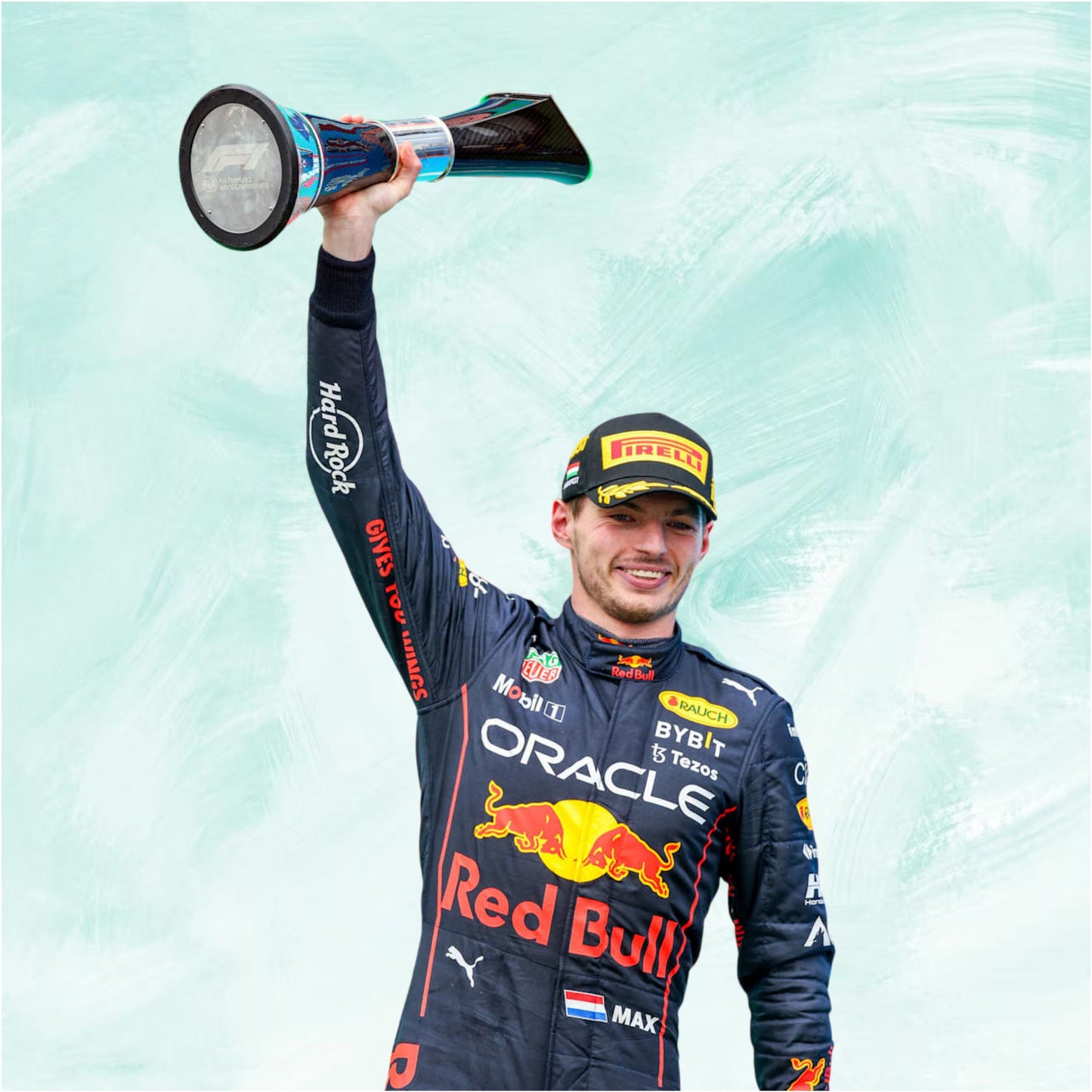 2022 Max Verstappen Red Bull F1 Suit