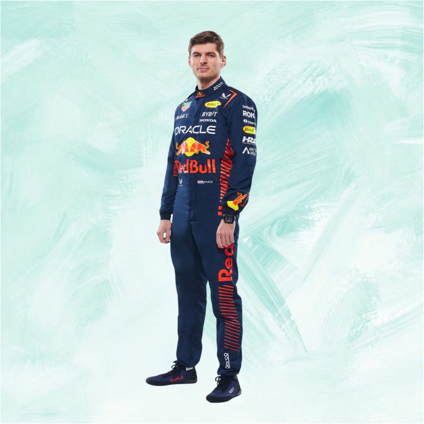 2023 Max Verstappen Red Bull F1 Suit