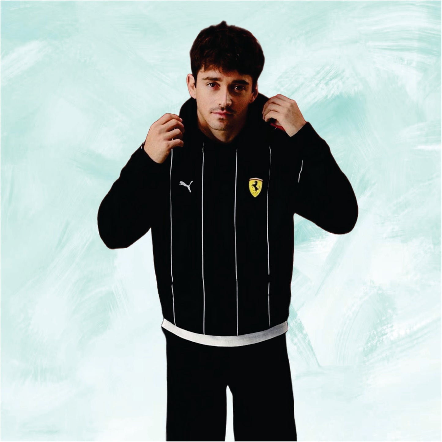 Ferrari hoodies f1 charles leclerc