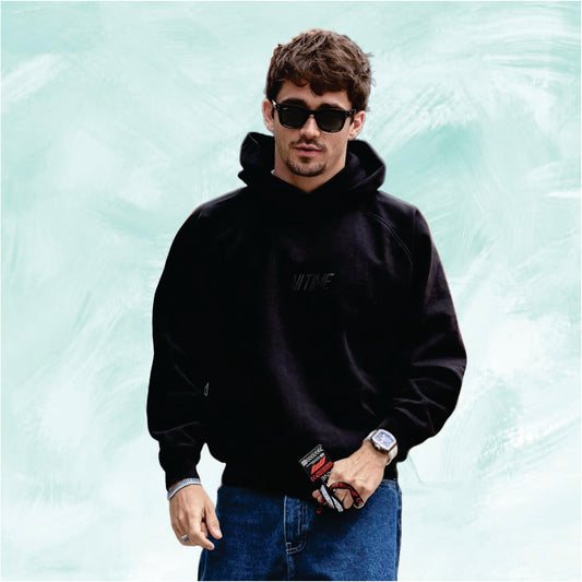 Ferrari  black hoodie f1 charles leclerc