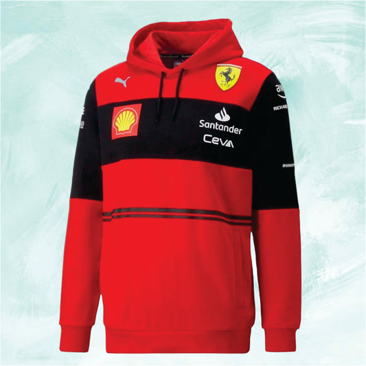 Ferrari 2022 F1 Mens Hoodie Sweatshirt