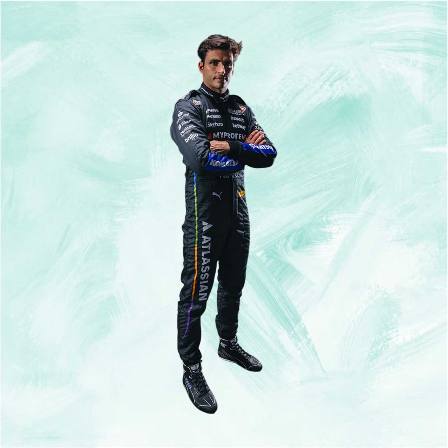 Carlos Sainz New 2026 Williams F1 Race Suit Replica