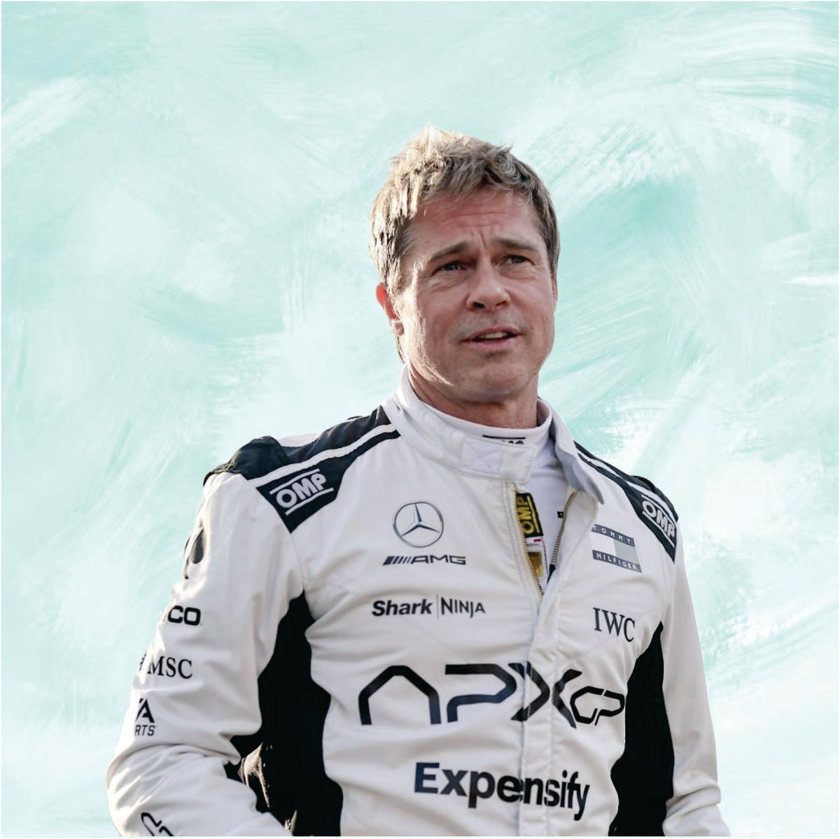 Apx Racing Brad Pitt 2025 APX GP Hayes F1 Movie Racing Suit – Mode Racegear