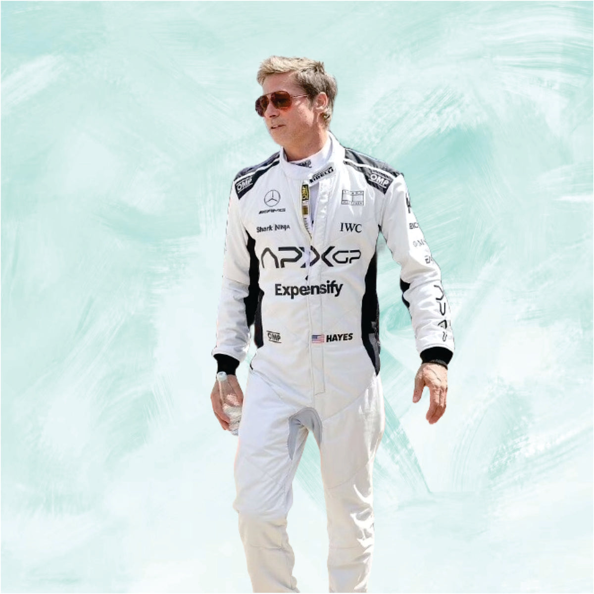 Apx Racing Brad Pitt 2025 APX GP Hayes F1 Movie Racing Suit – Mode Racegear
