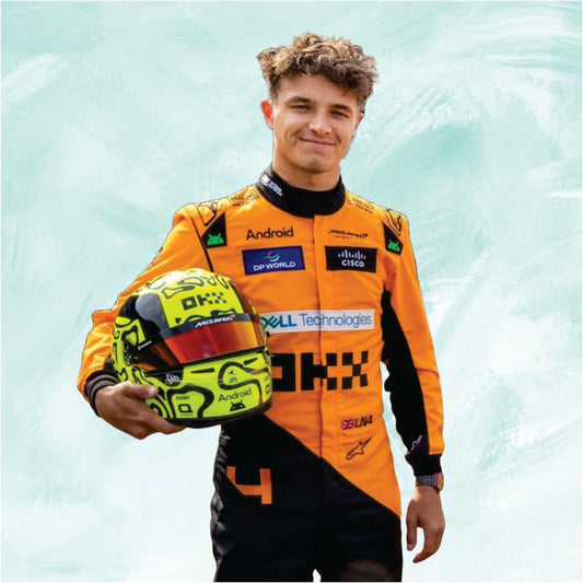 Lando Norris 2024 Mclaren f1 suit