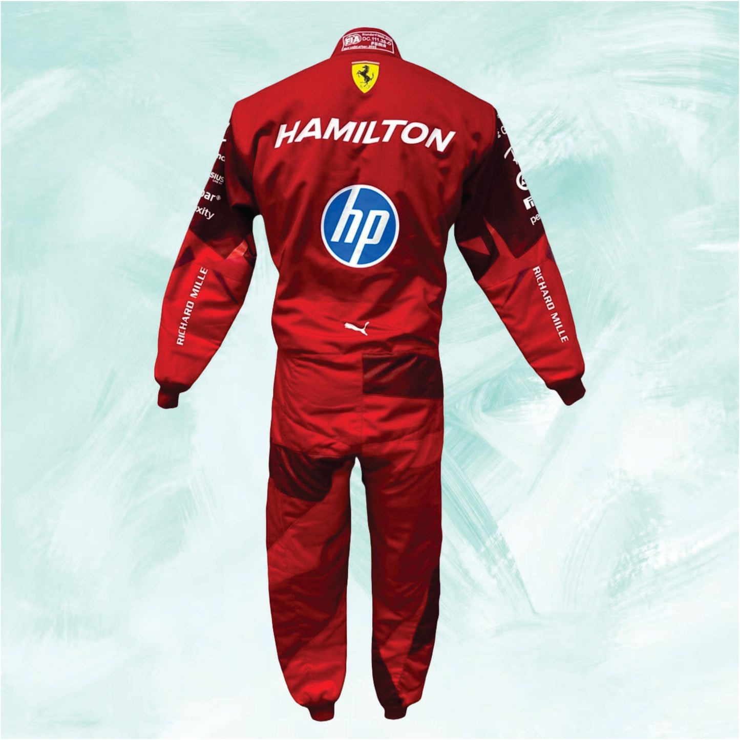 Lewis Hamilton 2025 F1 Racing Suit Las Vegas GP