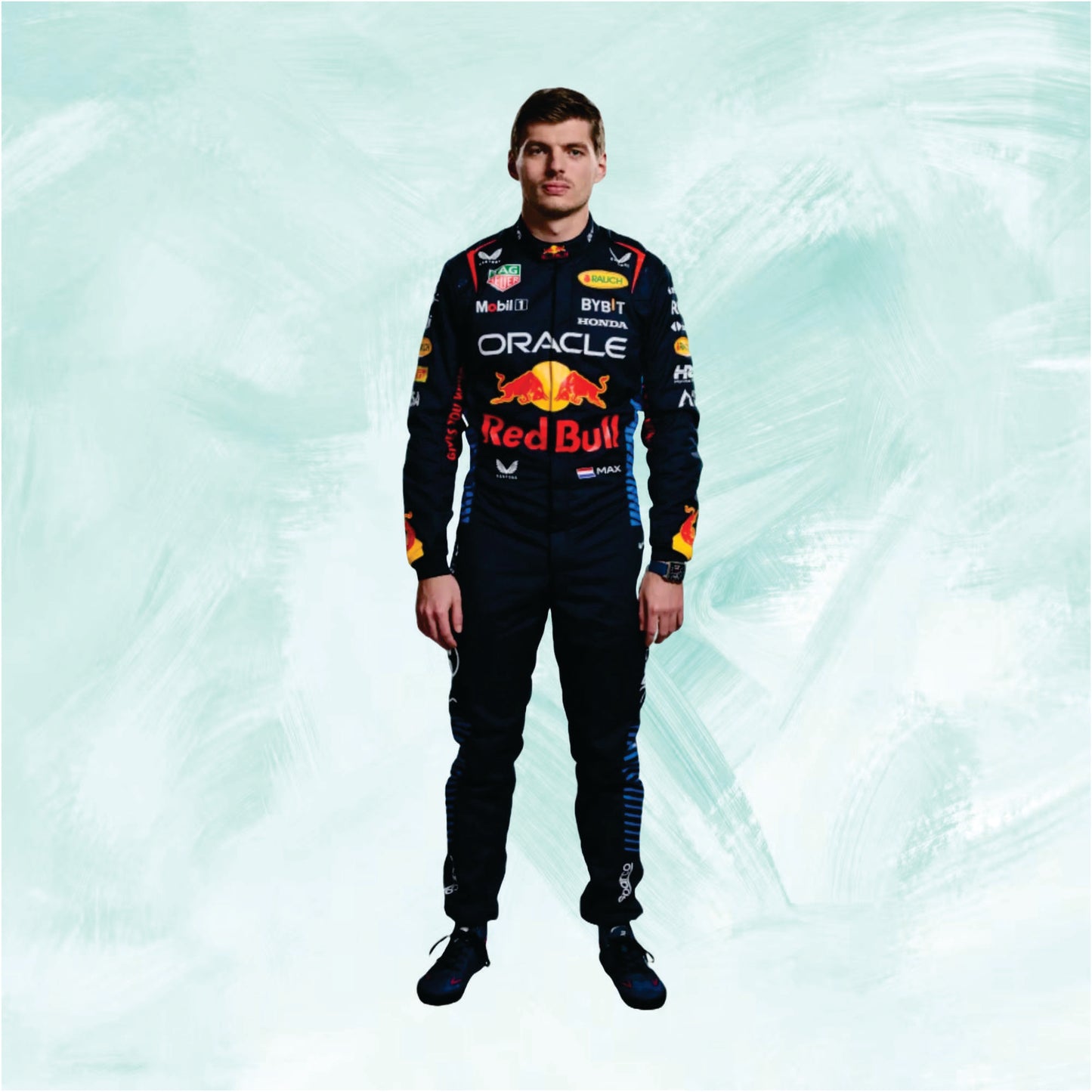 Max Verstappen 2024 Red Bull F1 Race Suit