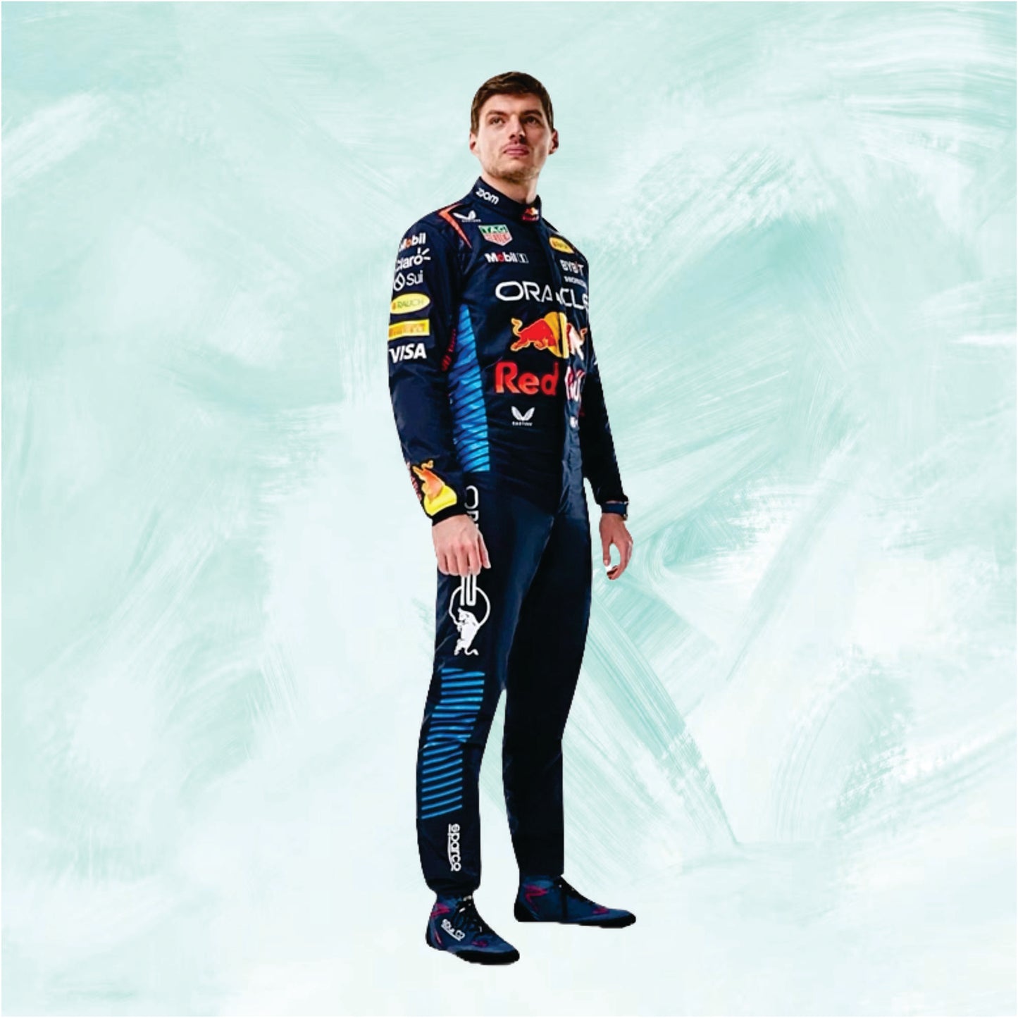 Max Verstappen 2024 Red Bull F1 Race Suit