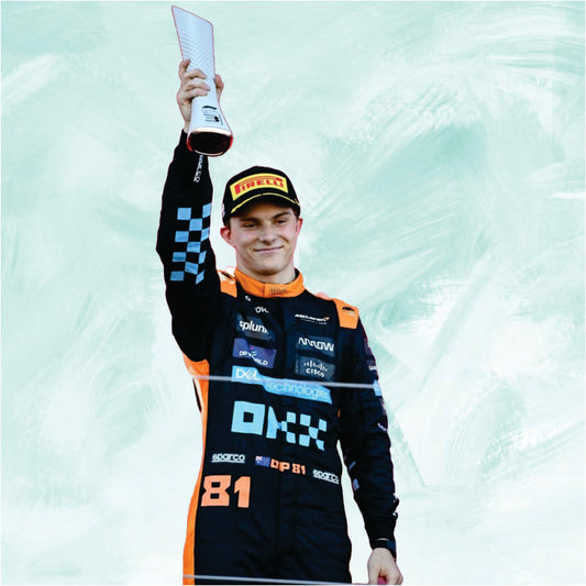Oscar Piastri 2022 Mclaren f1 suit