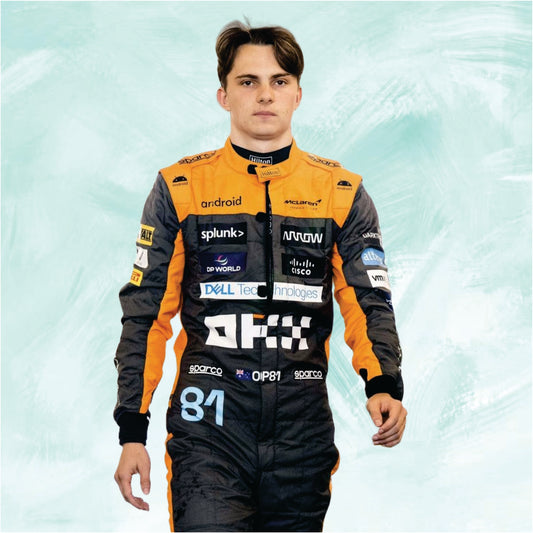 Oscar Piastri 2023 Mclaren f1 suit