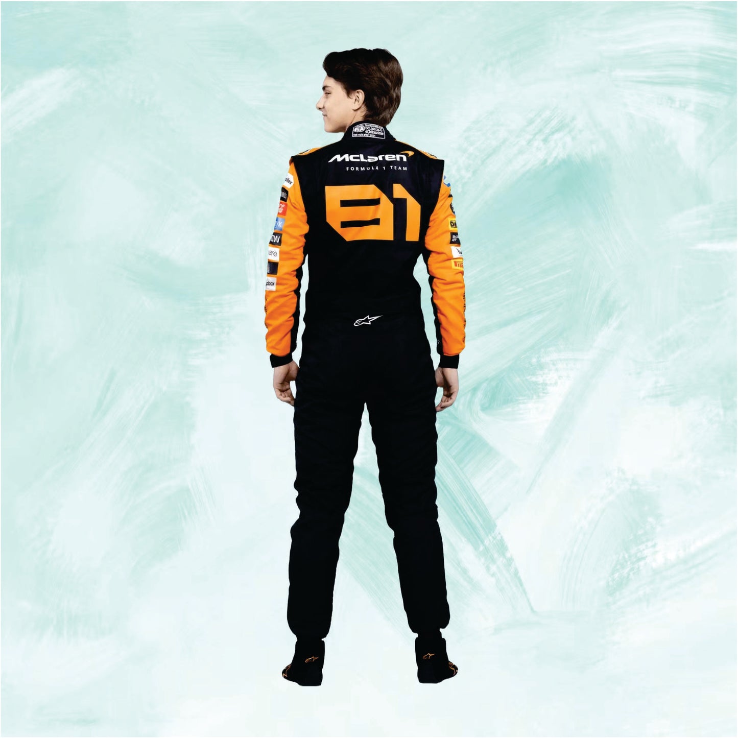 Oscar Piastri 2024 Mclaren f1 suit