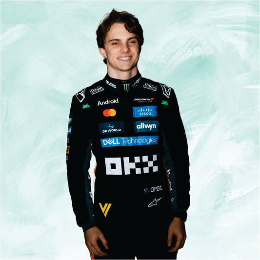 Oscar Piastri 2025 British Grand Prix McLaren F1 Racing Suit