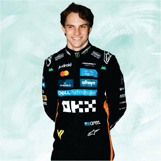 Oscar Piastri 2025 British Grand Prix McLaren F1 Racing Suit