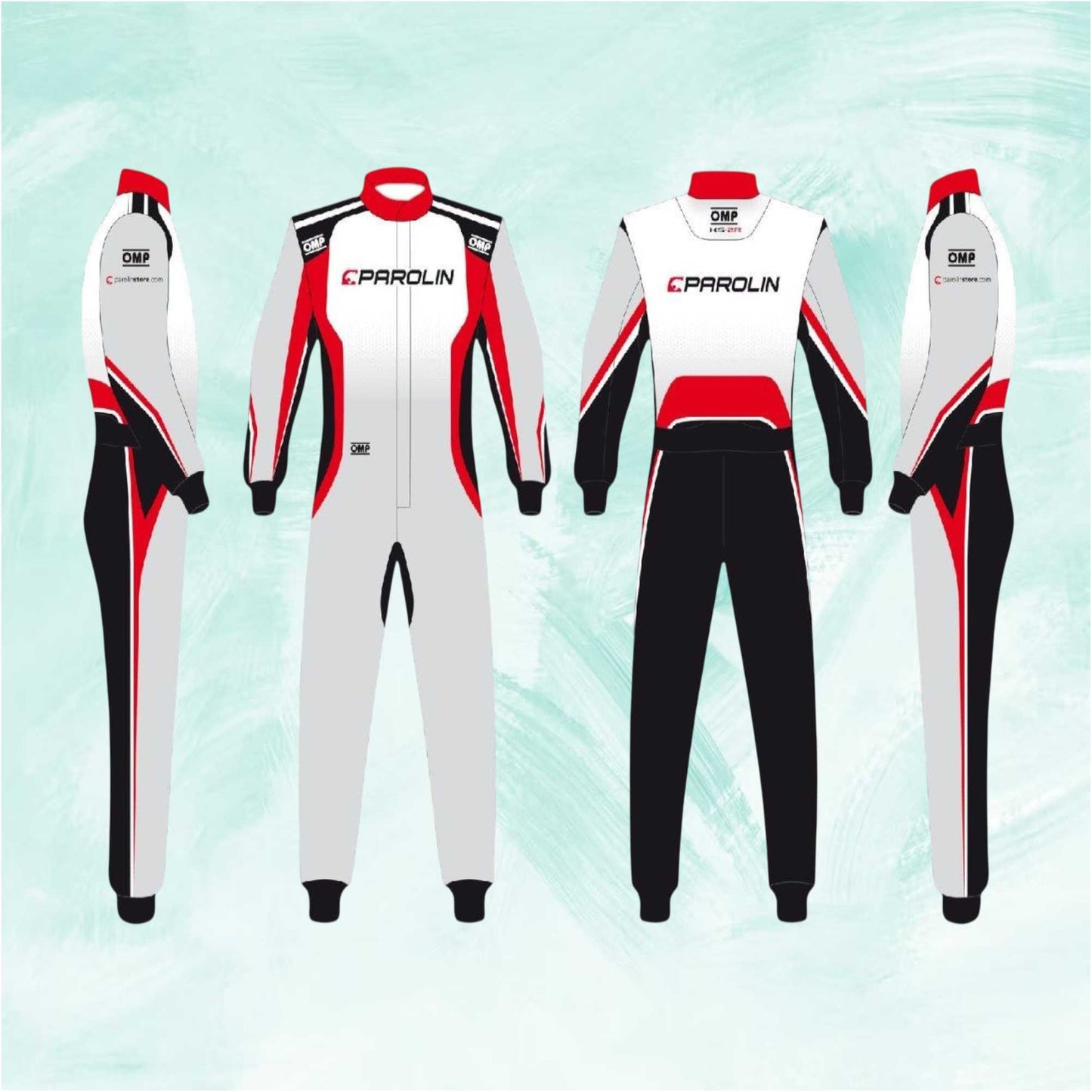 PAROLIN MOTORSPORT OMP KS2-R KART RACE SUIT