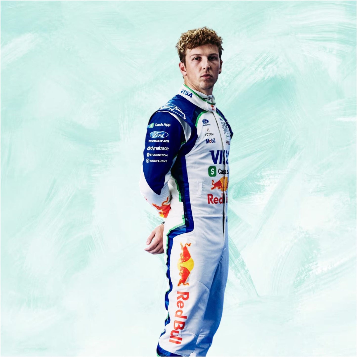 Liam Lawson 2026 Visa Cash App F1 Racing Suit
